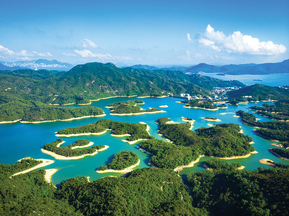 屯門大欖涌水塘千島湖