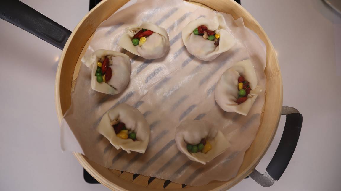 素肉蝦仁餃