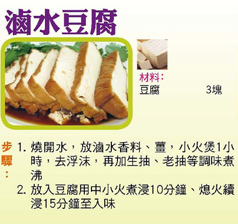 滷水豆腐