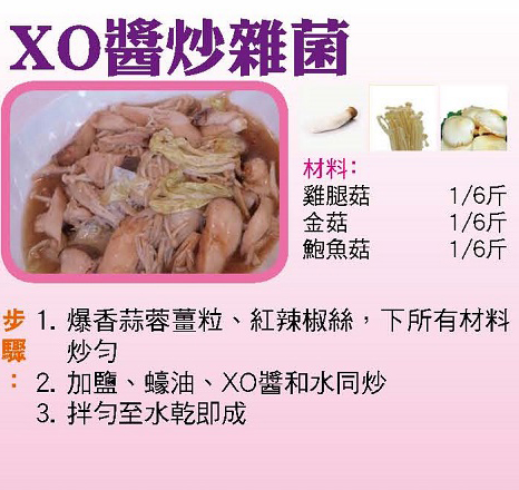 XO 醬炒雜菌 
