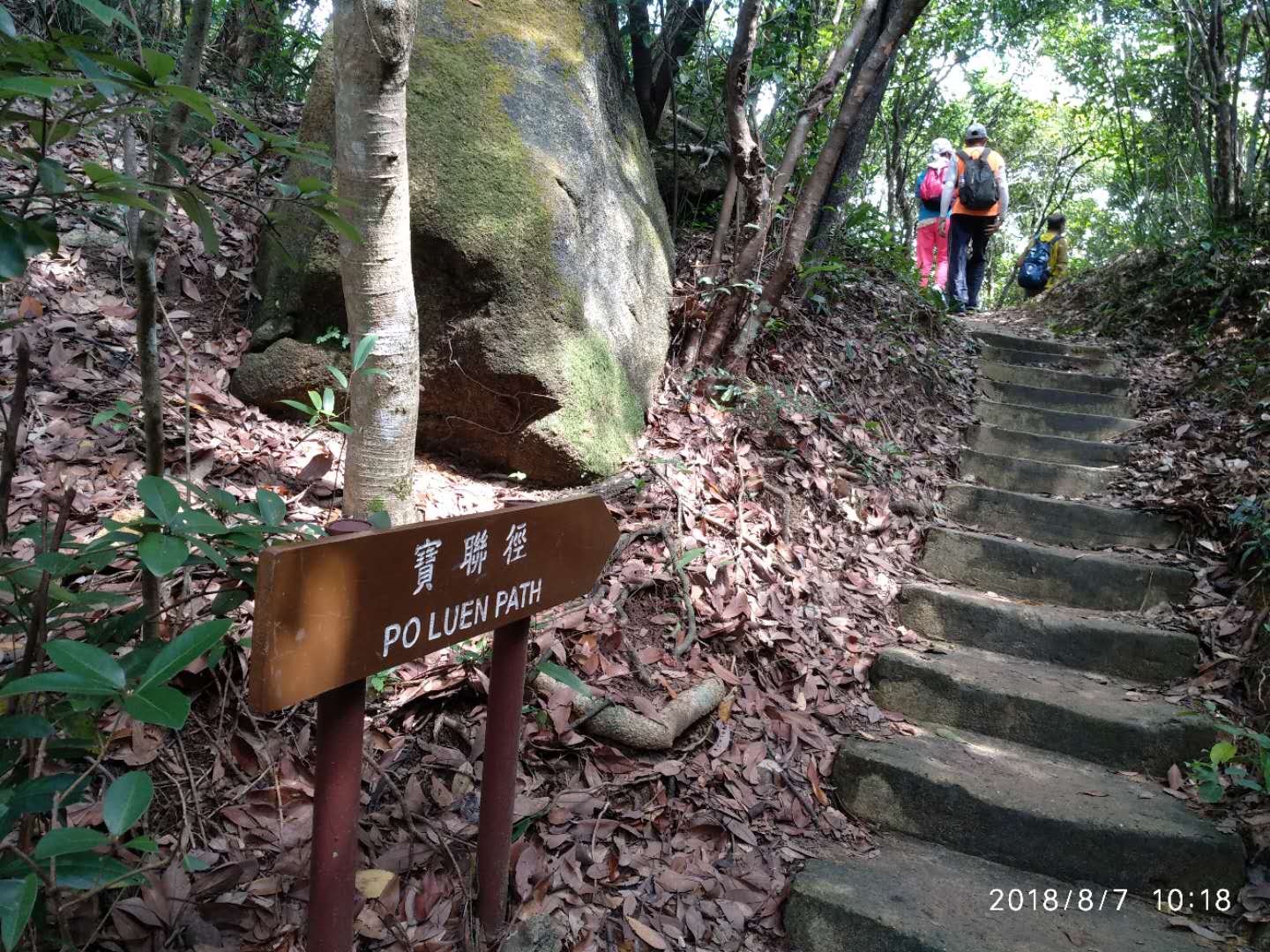 最後可寶聯徑落山