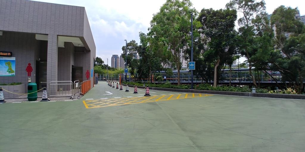 環迴高架單車徑（入口及出口）