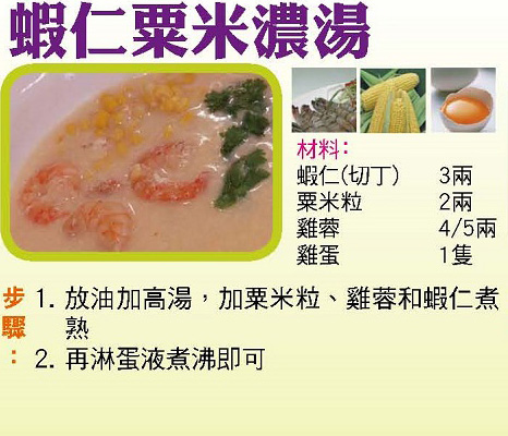 蝦仁粟米濃湯
