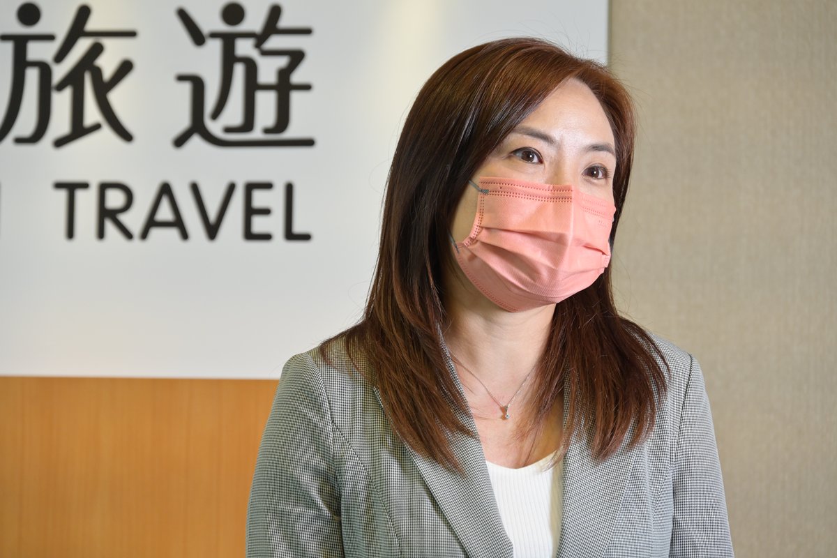 突破瓶頸:  李詩韻在世界旅遊大會上與同業交流後，對疫情後的部署產生另一種看法。