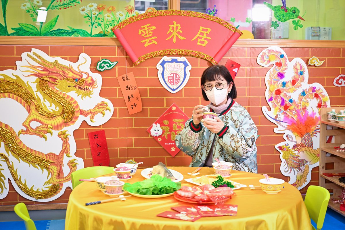 用得其所:  易愛玲表示，會透過教育局的津貼為學校添置中國樂器、民族服裝，並為學生安排更多課外活動。