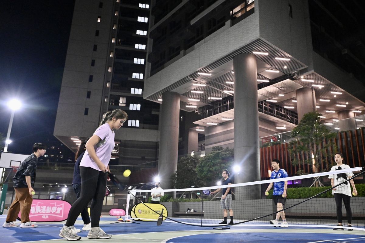 擴闊網絡:  青年綠洲也為租戶提供新興運動等活動，參加者更可透過活動擴闊人際網絡。