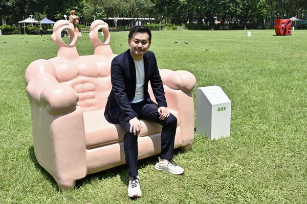 前景亮麗: 周大為感謝政府幫助和支持集團到香港舉辦博覽會。
