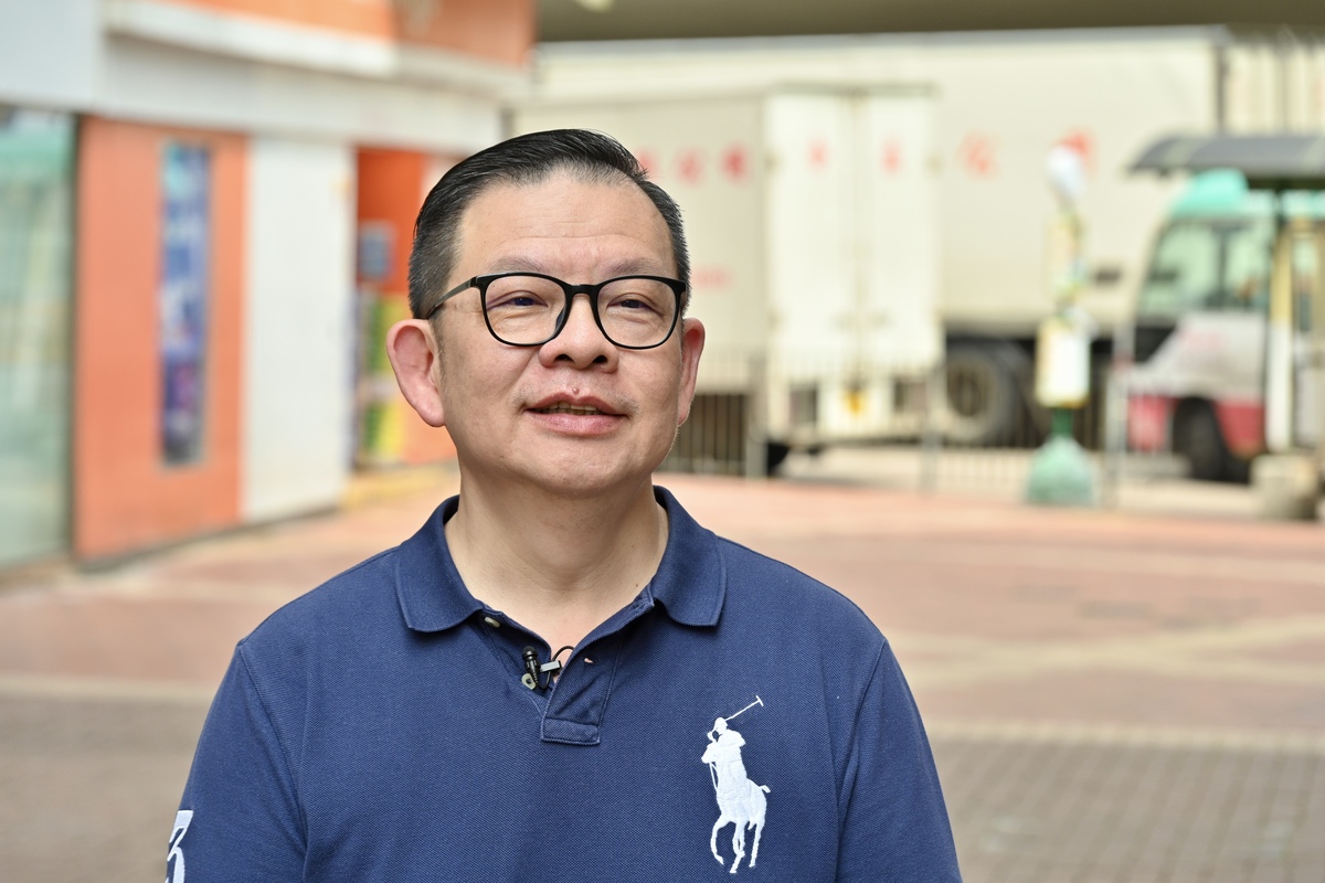 讚賞有加:  陳杰指，街坊大讚食環署在後巷整潔和鼠患治理方面的工作。