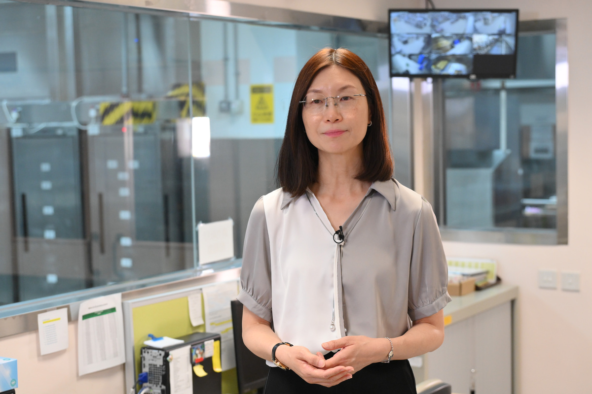 切合需要:  黃綺雯表示，病人餐單種類繁多，其中包括糖尿餐、低鹽餐、高蛋白質餐，以切合不同病人的需要。