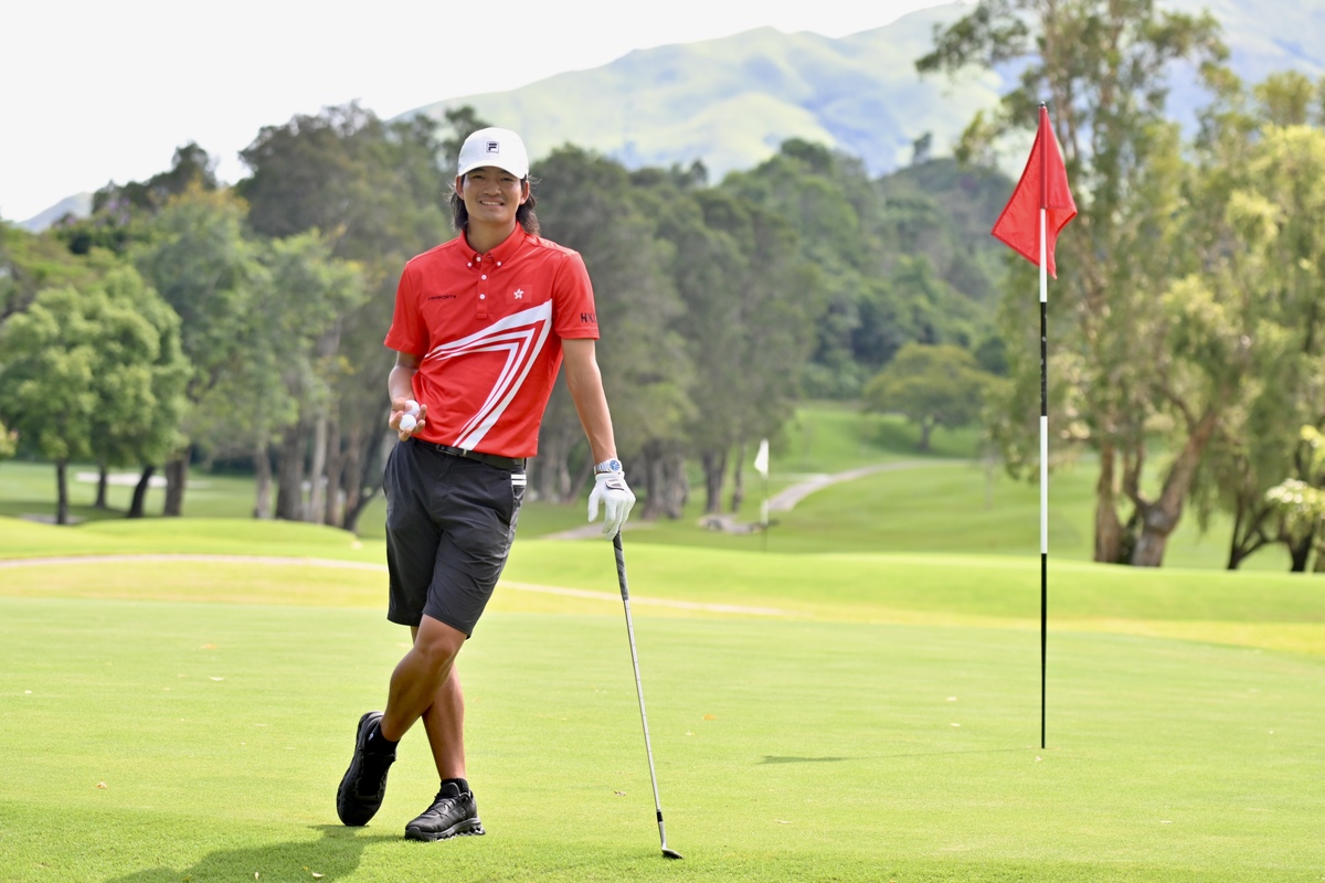 全力以赴:  許龍一認為代表香港出戰全運會，意義重大。