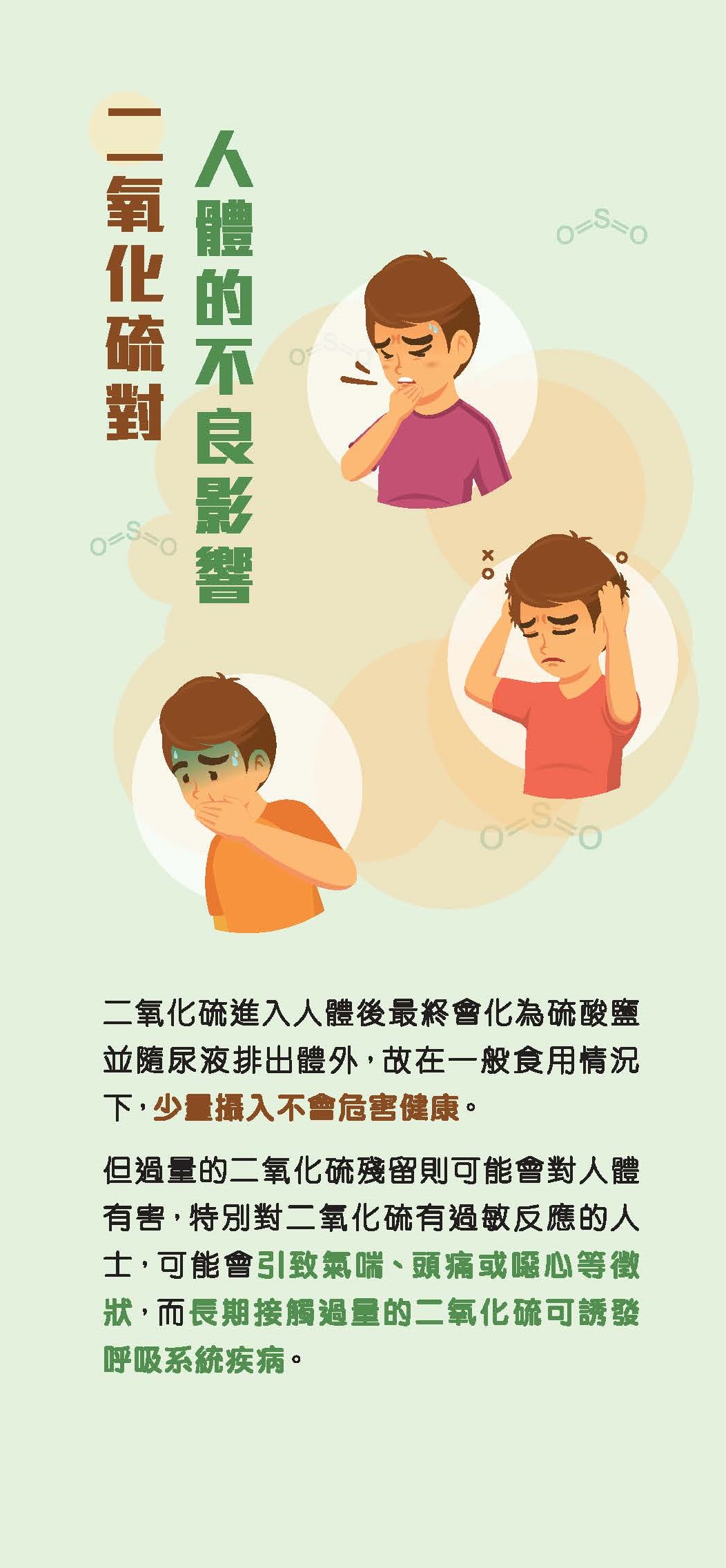 二氧化硫對人體的不良影響