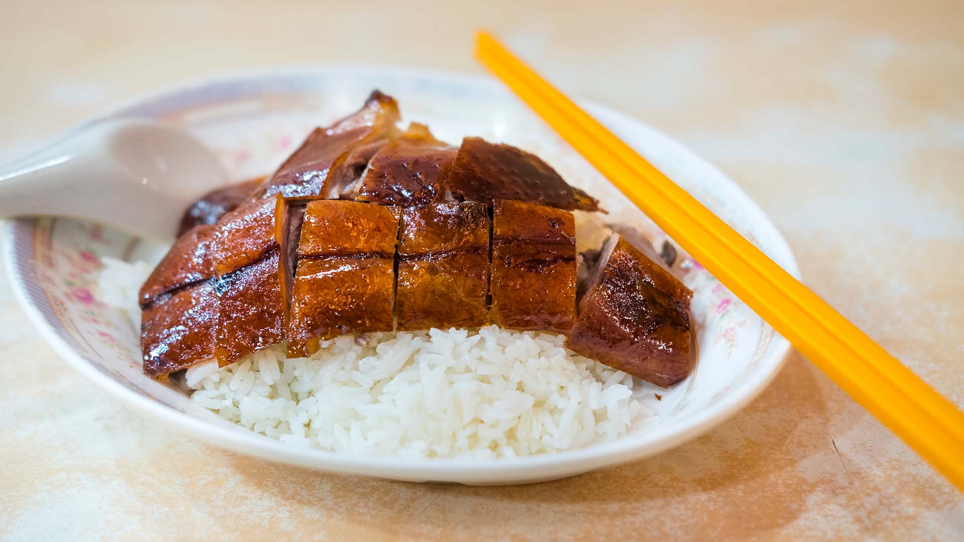 一樂燒鵝：鵝背飯