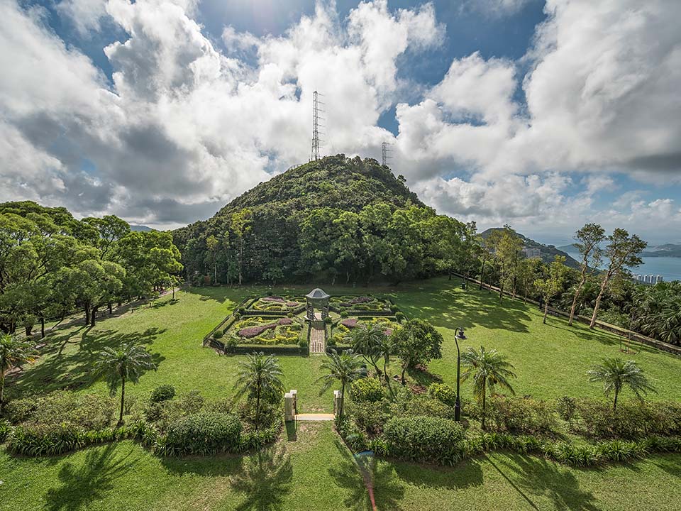 山頂公園（亦是太平山頂的最高點）