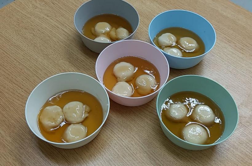 軟滑薑汁湯圓