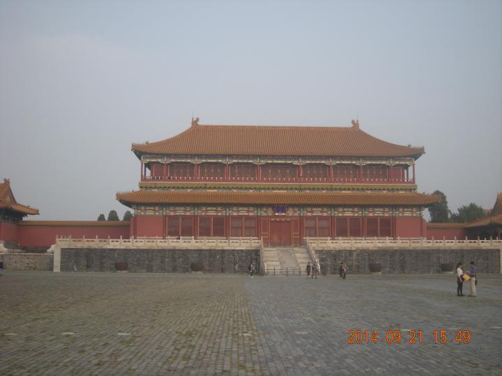 北京故宫紅墙黄瓦古色古香...