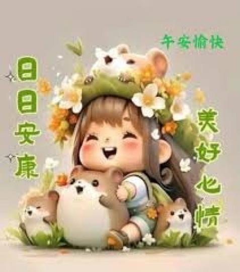 美好
                                    心情!...