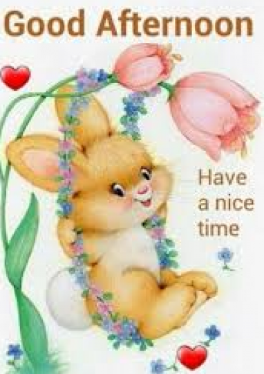 快樂
                     下午!...