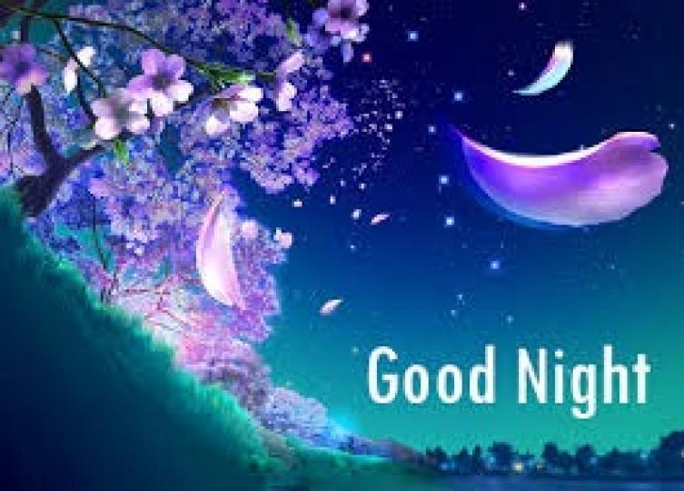 朋友
                                晚安!...