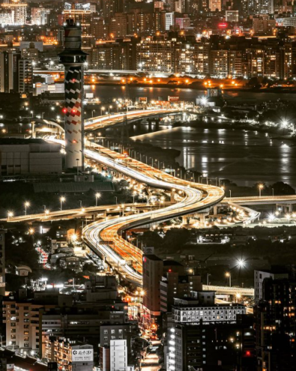 完全不輸函館的夜景......