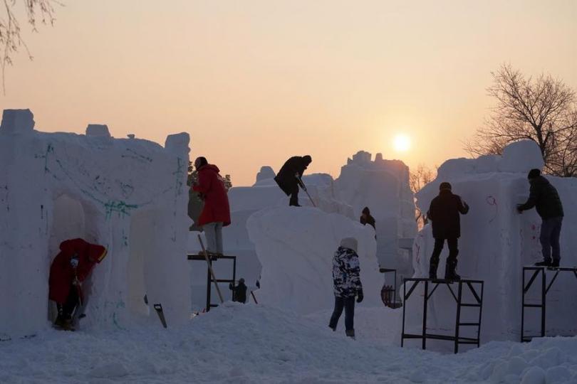 哈爾濱太陽島雪博會......