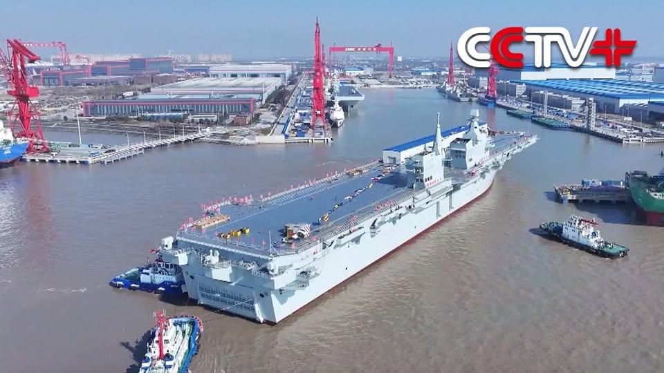 Newly Launched Amphibious Assault Ship...