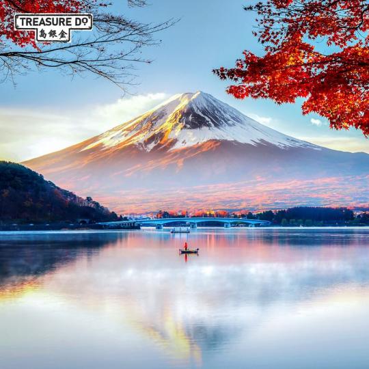 早晨！一齊欣賞富士山的深秋...