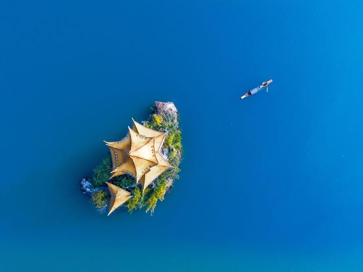 湖島風光怡人！貴州銅仁地處武陵山區腹地降水充沛，河流密佈...