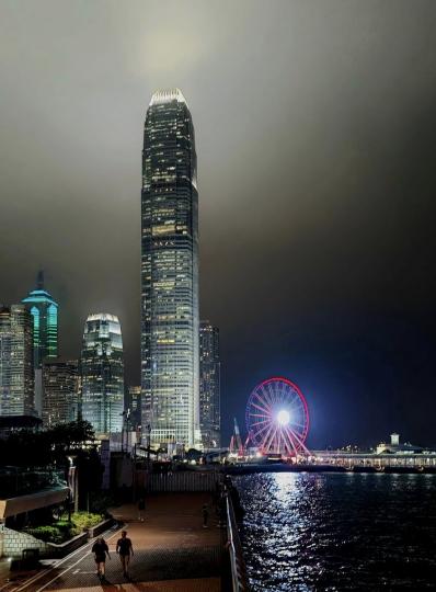 簡簡單單，中環夜景......