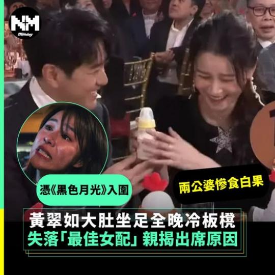 黃翠如同老公蕭正楠雙雙失落...