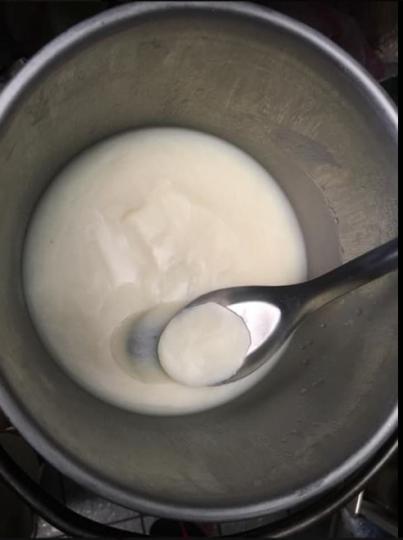 「冰箱裡白色布丁」好難吃...