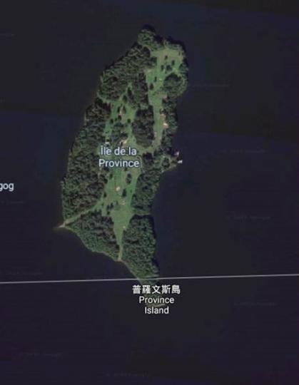 Google Map上出現「超像台灣的小島」相似度99％...
