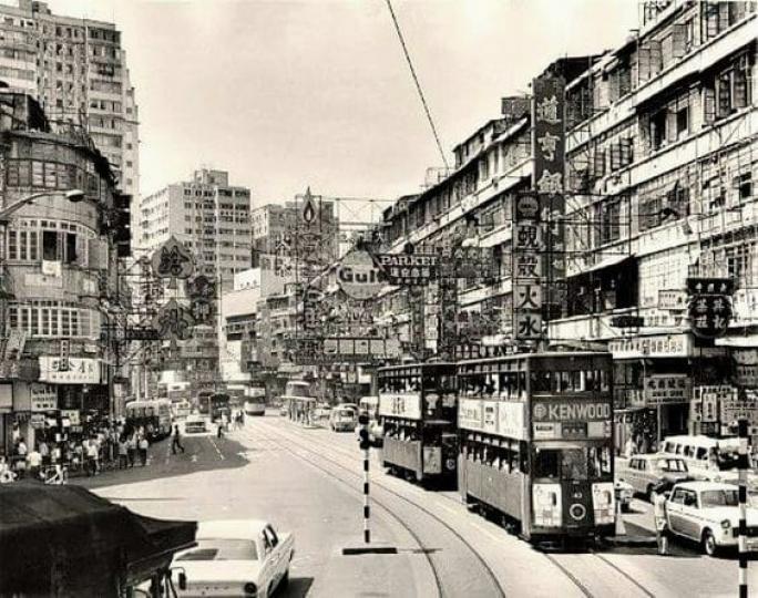 1970年代未灣仔莊士敦道...
