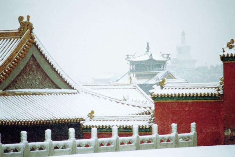 你看過最美的初雪是在哪裡呢?
王苗／攝...
