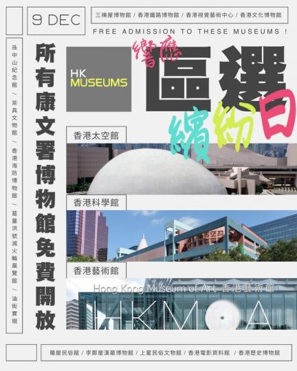 康文署博物館展覽大放送.....