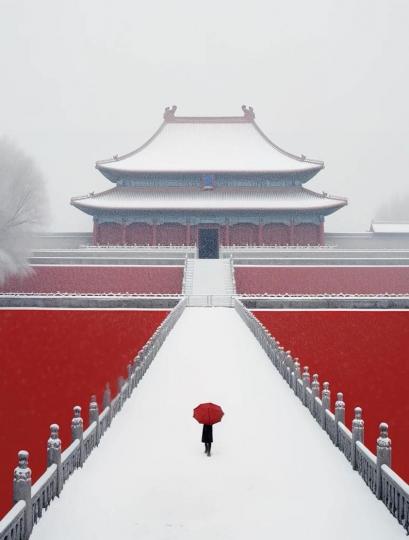 雪地紫禁城雪地紫禁城...