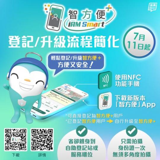 「智方便」登記流程簡化......