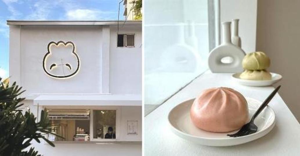 沒想到包子店也可以像韓系咖啡店一樣美...