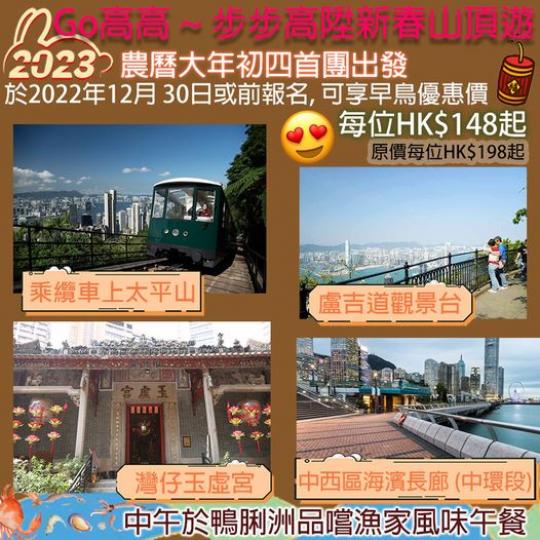 步步高陞新春山頂遊.....