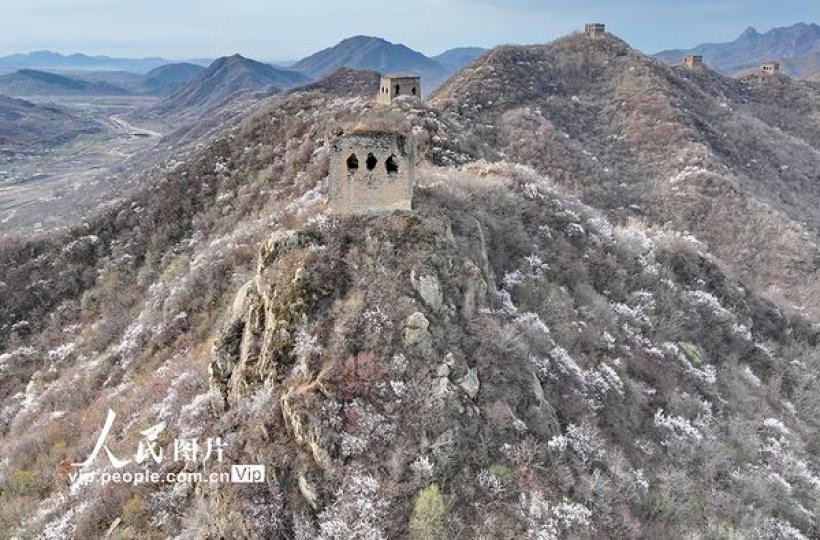 河北秦皇島：春到古長城......