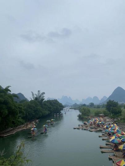 跟廣東旅遊去桂林玩左四天...