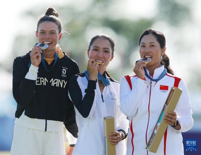 高爾夫球——女子個人賽：中國選手林希妤獲得銅牌...