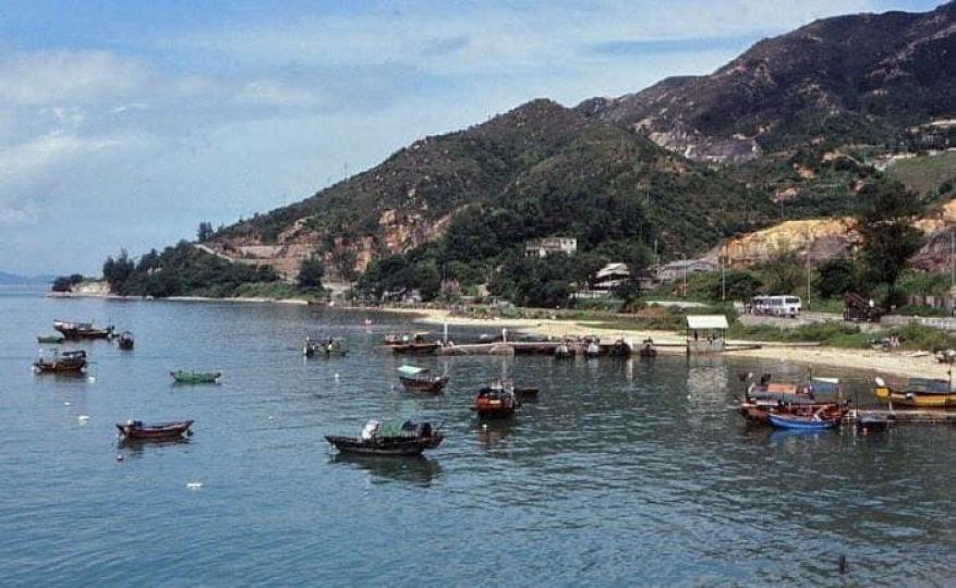 1980年的青山公路青龍頭村...