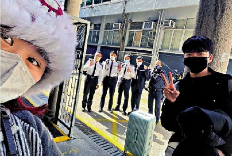兩染疫內地生流落街頭　警員寒夜供住宿送暖...