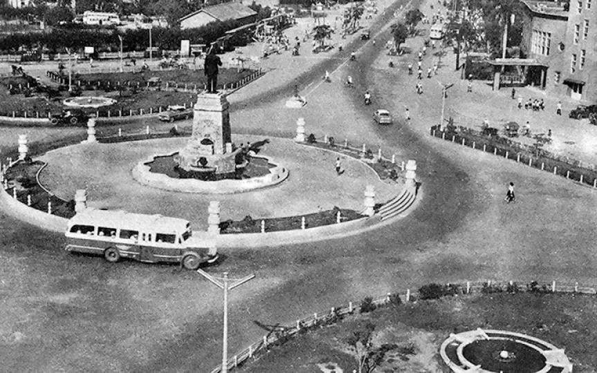 1960年代高雄大公路圓環舊照...