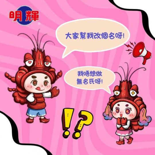 蝦仔蝦女命名計劃.......