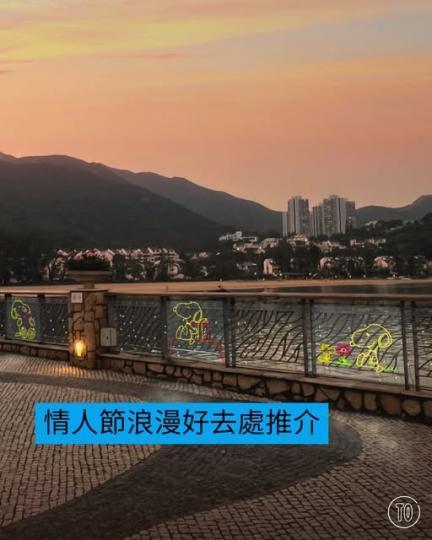 愉景灣大白灣沙灘將會點亮...