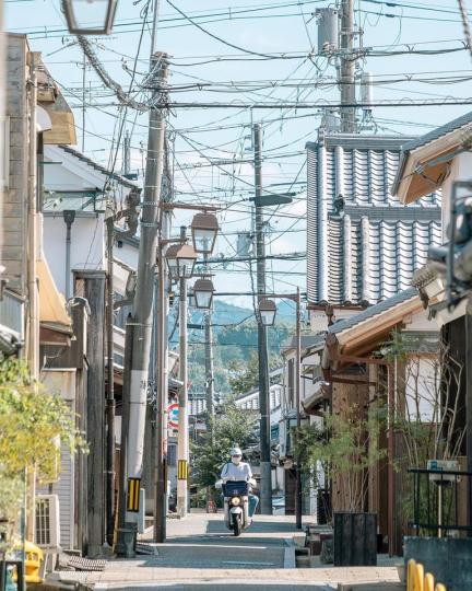 日本大阪的清幽街道相當有魅力...