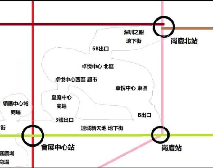 卓悅中心，係一個神奇既地方。一個商場，居然可以接駁三個地鐵站...