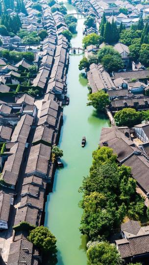 浙江烏鎮西柵景區........