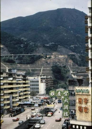 80年代初深水埗東京街北望半山龍翔道...